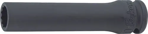 Ko-ken 13305M-12 3/8 Sq. Dr. Socket 12mm 12 point Length 80mm While Supplies Last