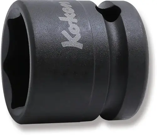 Free Returns Ko-ken 14401MS-21 1/2 Sq. Dr. Socket 21mm 6 point Length 28.5mm Thin walled