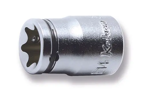 Popular Ko-ken 3425-E14(2B) 3/8 Sq. Dr. NUT GRIP TORX E14 Socket - Length 26mm