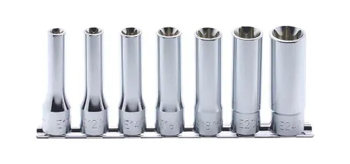 Brand New Ko-ken RS4325/7 1/2 Sq. Dr. Socket 7 piece TORX set E10-E24