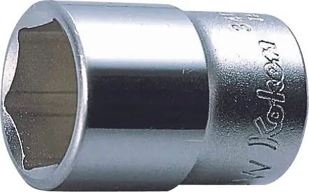 Final Sale Ko-ken 3400W-9/16 3/8 Sq. Dr. Socket Whitworth 9/16 6 point Length 35mm