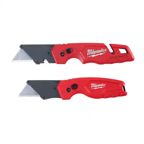 Milwaukee Tool 48-22-1503 FASTBACK Folding Utility Knife Set Grab Now