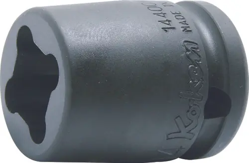 Ko-ken 14400-12WN 1/2 Sq. Dr. Socket 12mm 4 point Length 38mm Luxury