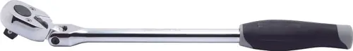 Ko-ken 3774J 3/8 Sq. Dr. Ratchet Handle 24 teeth Flexible Head Length 285mm Plastic Handle Free Returns