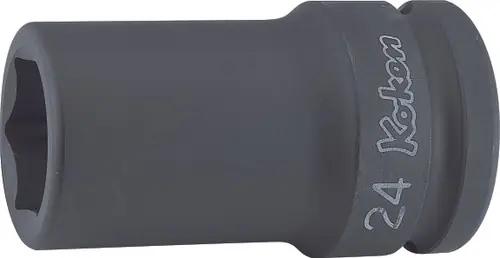 Markdown Ko-ken 16301X-22 3/4 Sq. Dr. Socket 22mm 6 point Length 75mm Thin walled