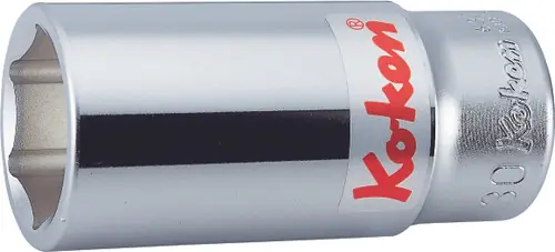 Ko-ken 6300A-2.1/4 3/4 Sq. Dr. Socket 2.1/4 6 point Length 100mm Low Price