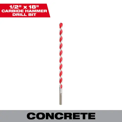 Milwaukee Tool 48-20-9032 1/2" x 16" x 18" SHOCKWAVE Impact Duty Carbide Hammer Drill Bit with POWER TIP, 3 Pack Hot Picks