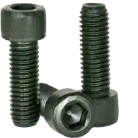 Must Have 1/4"-20 x 4 3/4" Socket Head Cap Screws, Thermal Black Oxide, Partial Thread, Coarse (UNC), Alloy Steel, Qty 50