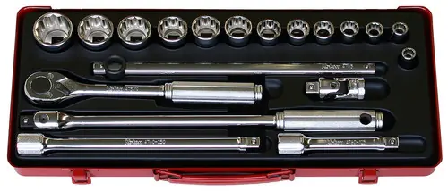 Ko-ken 4241A 1/2 Sq. Dr. 19 Piece 12-Point SAE Socket set 3/8-1.1/4" Limited Offer