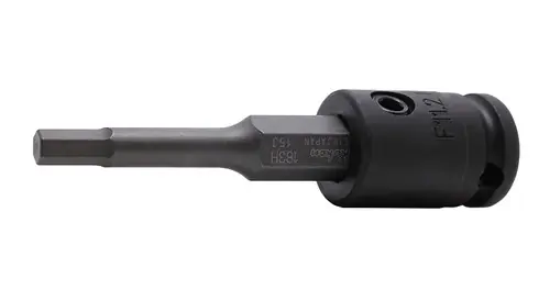 Clearance Ko-ken 13134M.92-6 3/8 Sq. Dr. Bit Socket 6mm Hex Length 92mm