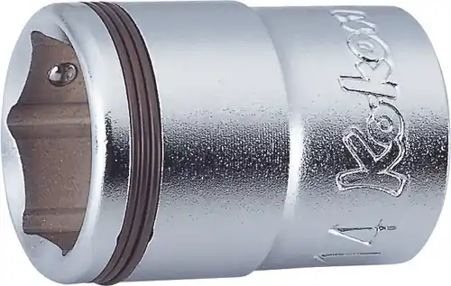 Trusted Brand Ko-ken 3450M-15 3/8 Sq. Dr. Socket 15mm Nut Grip Length 27mm