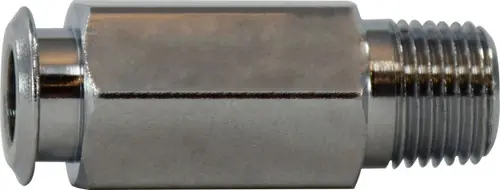 Brand New Midland Metal 20465 Connector, 3/8 in Tube OD x 1/4 in MIP, Brass