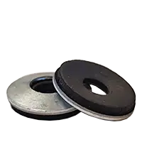 Don't Miss Out 12 x 9/16" Bonded Sealing Washers, Galvanized, Qty 500