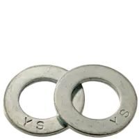 Fan Favorite M6 Flat Washers, 140 HV, Zinc Cr+3, DIN 125A, Qty 200