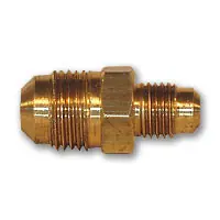 Luxury Midland Metal 42R-64 MAF/USA Flare Union, MAF/USA FLARE, 3/8 x 1/4 Flare Reducing Union, MAF/USA Brass Fittings