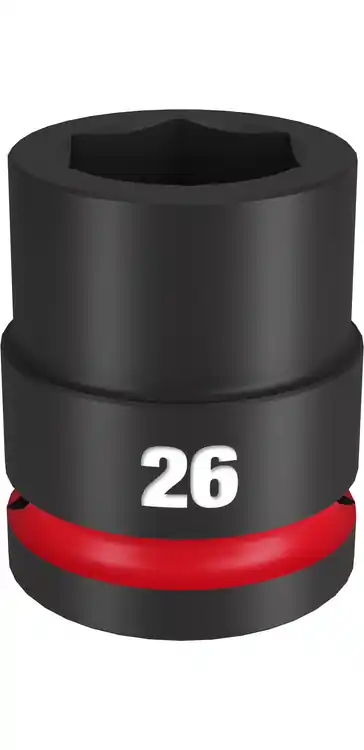 Place Order Milwaukee Tool 49-66-6364 SHOCKWAVE Impact Duty 3/4" Drive 26MM Standard 6 Point Socket