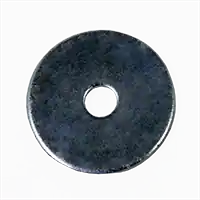 1/4" x 1 1/2" Fender Washers, Zinc Cr+3, Qty 100 Price Cut