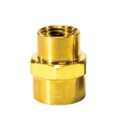 Holiday Sale Midland Metal 119A-DC Reducing Coupling, Pipe, 1/2 x 3/8 Reducer Fpt, Brass Fittings