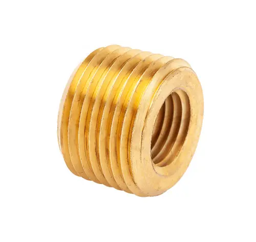 Don't Miss Out Mid-America Fittings LF110F-42 Face Bushing, 1/4 in MPT x 1/8 in FPT, Brass