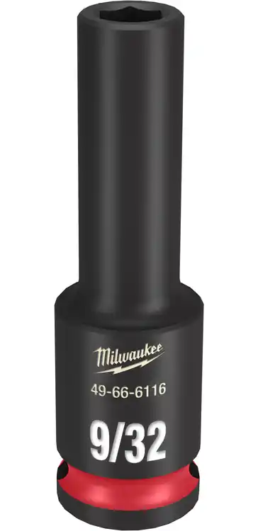 Milwaukee Tool 49-66-6116 SHOCKWAVE Impact Duty 3/8" Drive 9/32" Deep 6 Point Socket Next Day Delivery