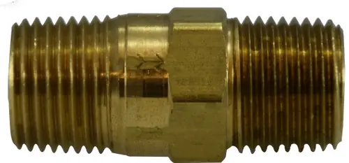 Midland Metal 46570V Check Valve, 1/8 in Nominal, MPT x MPT, Brass Body, Domestic Buy Today
