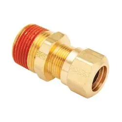 Affordable Mid-America Fittings NT68-86VS Adapter with RTS, 1/2 in Tube OD x 3/8 in Male NPTF, Brass