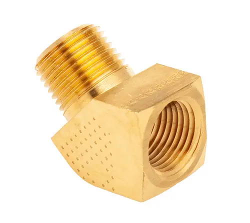 Weekend Sale Midland Metal 23350X2 MAF/USA 45 Street Elbows, MAF/USA PIPE, 1/8 45 Street Elbow Sae, MAF/USA Brass Fittings