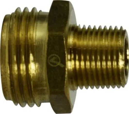 Trusted Brand AMC 707478-1206 Rigid Adapter, 3/4 in MGH x 3/8 in Male NPTF, Brass