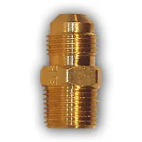 Price Cut Midland Metal 48-106 MAF/USA Flare x Male Pipe, MAF/USA FLARE, 5/8Fl x 3/8Mpt Hf Union, MAF/USA Brass Fittings