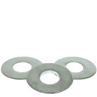 1" USS Flat Washers, Zinc Cr+3, Medium Carbon Steel, Thru-Hardened, Made in USA, Qty 50 Deal