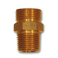 Weekend Sale Midland Metal 1390-66 MAF/USA Hose End Adapters, MAF/USA PIPE, 3/8 x 3/8 Hose End Adapter, MAF/USA Brass Fittings