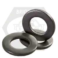 Hassle-Free Returns M14 Flat Washers, Grade 140HV, Plain Finish, DIN 125A, Qty 50