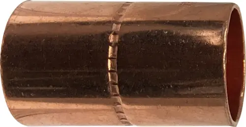 Midland Metal 77211 Couplings with Stops, Copper Sweat Fittings, 2-1/2 Cplg(Socket) C x C W Stop, Nipples and Fittings Best Choice