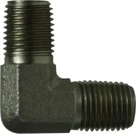 Seasonal Sale Midland Metal 550064 90 deg Elbow, 3/8 in Male Pipe x 1/4 in Male Pipe, Steel