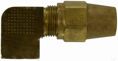 Buy Today Midland Metal 38257 90 deg Elbow, 1/2 in C x 3/8 in FIP, Brass
