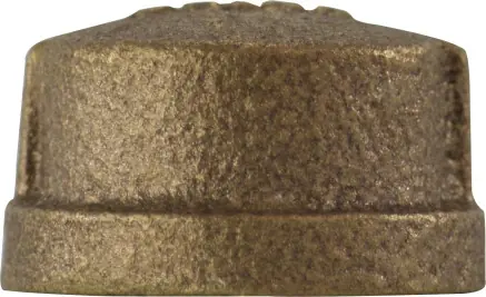 Certified Midland Metal 44481 Cap, 4 in FPT, Bronze
