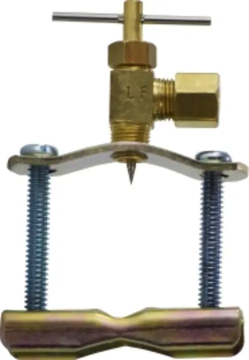 AMC 709199-04 Solid Pin Self-Piercing Saddle Valve, 1/4 in Nominal, Compression, Brass Body Today Only