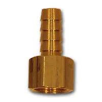 Buy Online Midland Metal 29FS-64 Hose to Ball End Swivels, MAF/USA HOSE BARB, 3/8 Hid x 1/4 Npsm Fe Ball End, MAF/USA Brass Fittings