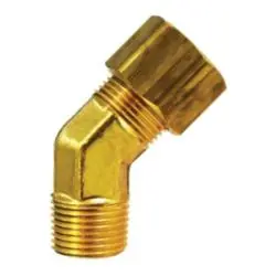 Midland Metal 6945 3/8 X 1/4 45 ELBOW - 00095-0604 One Day Deal
