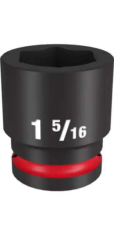 Grab Now Milwaukee Tool 49-66-6312 SHOCKWAVE Impact Duty 3/4" Drive 1-5/16" Standard 6 Point Socket