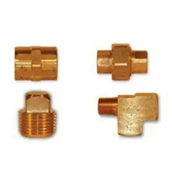 Big Sale Mid-America Fittings 23700X12X8 Reducing Tee, 3/4 in FPT x 3/4 in FPT x 1/2 in FPT, Brass