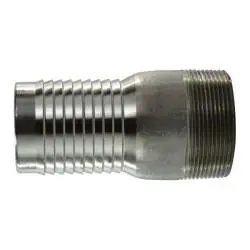 Buchanan Rubber CNT-300-SS316 Combination King Nipple, 3 in Hose Barbed x 3 in MPT, Stainless Steel New Release