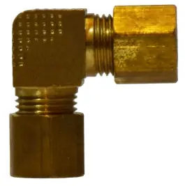 Midland Metal 18127B 90 deg Barstock Union Elbow, 1/2 in Compression x 1/2 in Compression, Brass Top Rated