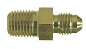 Save Now Midland Metal 2404104 Straight Connector, 5/8 in 37 deg JIC Flared x 1/4 in MPT, Steel