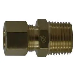 While Supplies Last AMC 700068-1412 Adapter, 7/8 in Compression x 3/4 in Male NPTF, Brass
