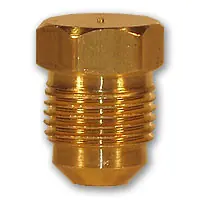 Midland Metal 39-6 MAF/USA Flare Plugs, MAF/USA FLARE, 3/8 Od Flare Plug, MAF/USA Brass Fittings Shop Now