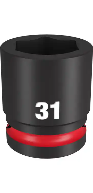 In Demand Milwaukee Tool 49-66-6369 SHOCKWAVE Impact Duty 3/4" Drive 31MM Standard 6 Point Socket
