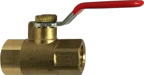 Time-Limited Midland Metal 944118 Mini Ball Valve, 1/4 x 1/2 in Nominal, FIP x FIP, 200 psi WOG Pressure