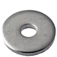 1/4" x 15/32" x 0.061 Flat Washers, 18-8 Stainless Steel A2, NAS620 Dimensional Equivalent, Qty 100 Crafted