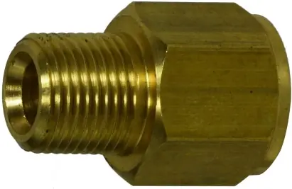 Bargain Midland Metal 29104 Adapters, BSPT/BSPP Fittings, 02-02 Brass Male Npt x Female Bspt, Brass Fittings